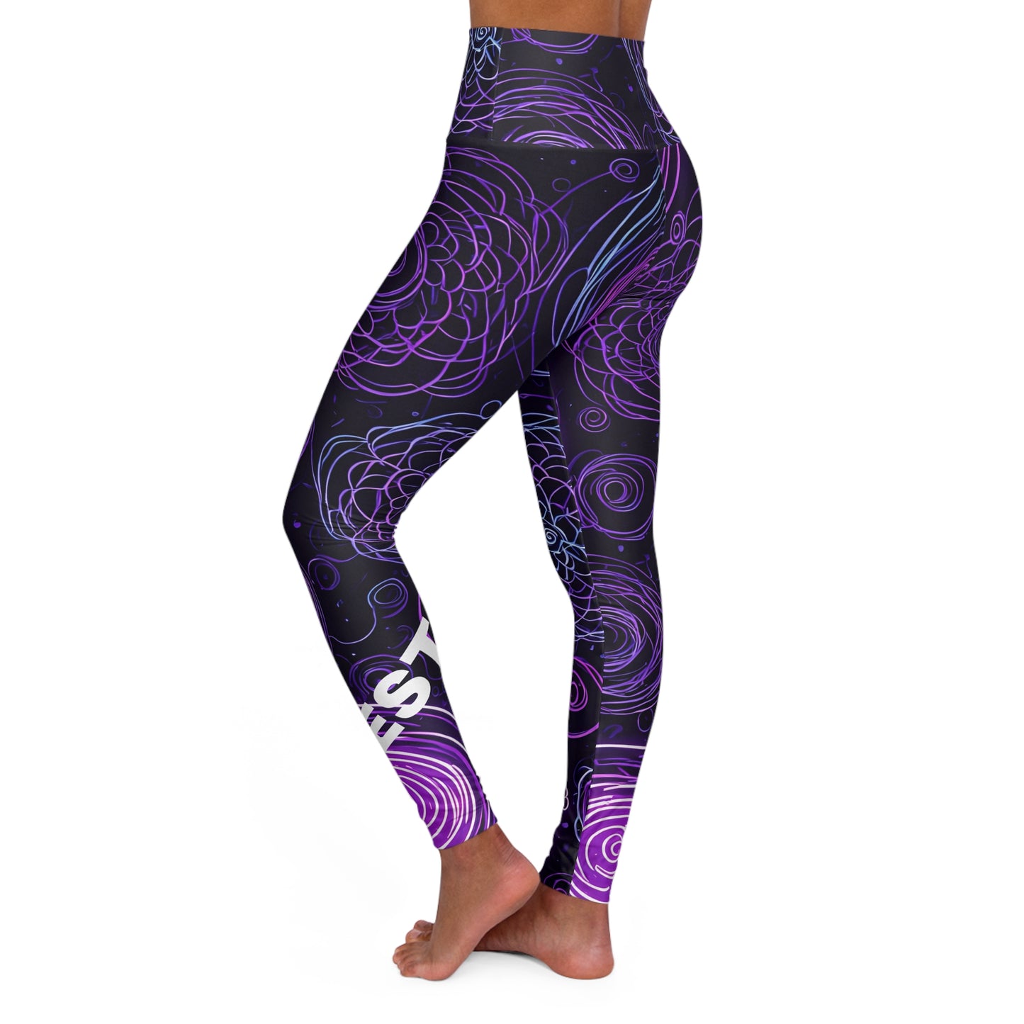 Best Mom Ever. High-Waisted Women's Leggings, Yoga Leggings