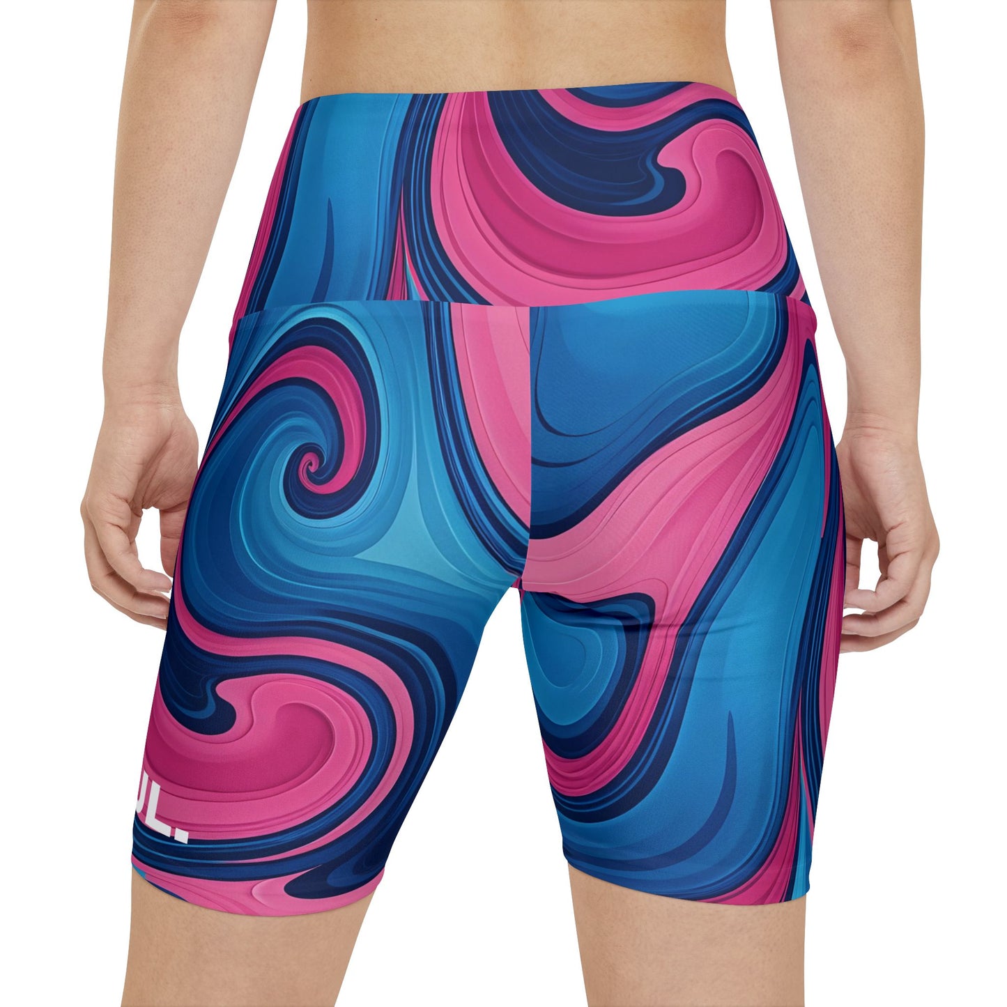 Beautiful. Women's Biker Shorts - Graphic Activewear
