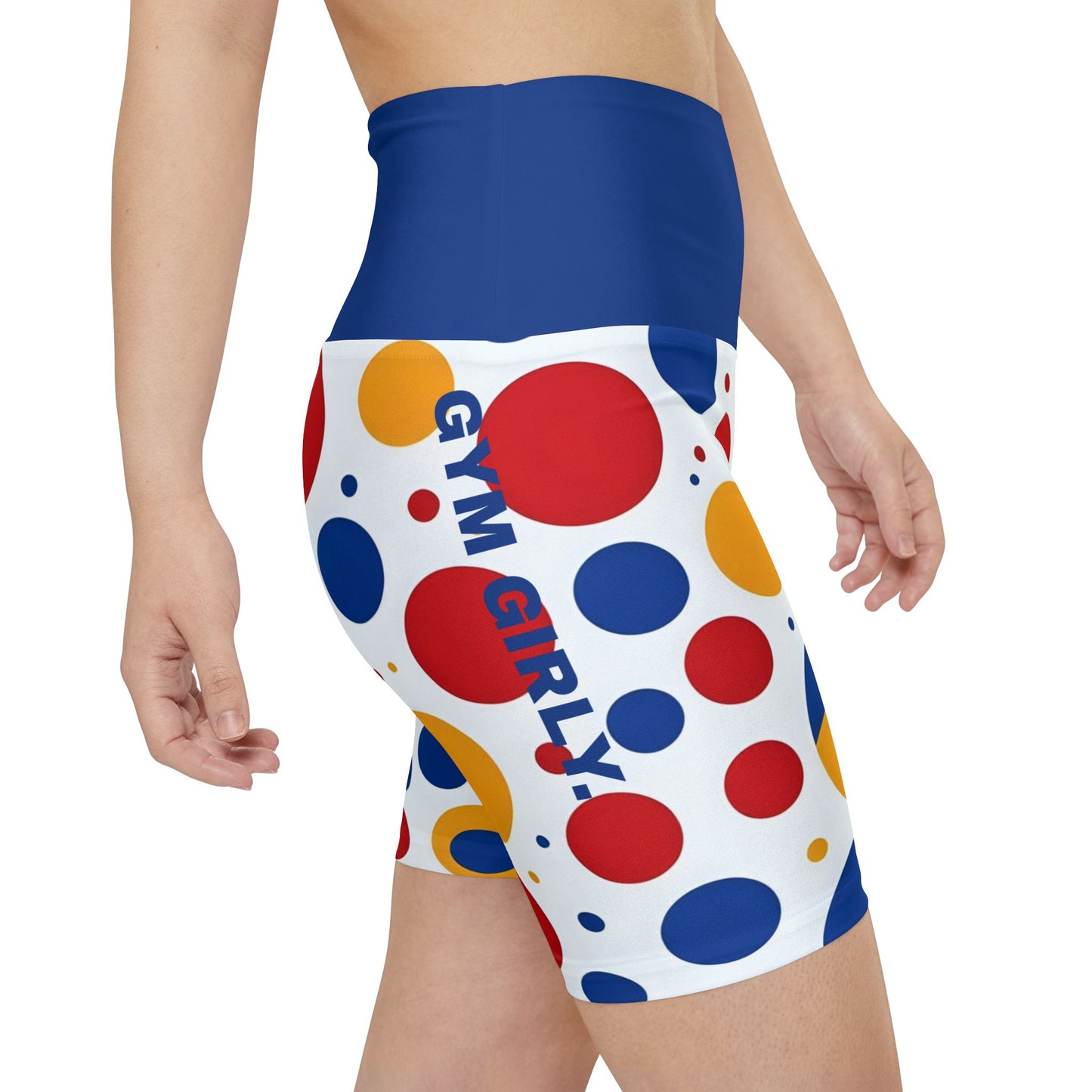 Gym Girly. Women's Biker Shorts - Graphic Activewear