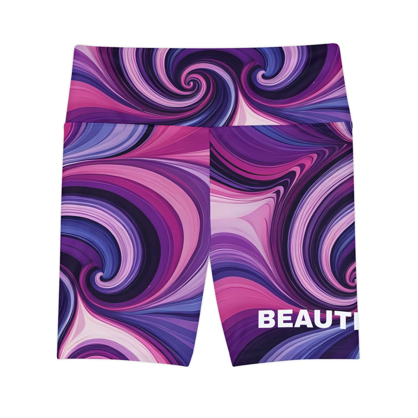 Beautiful. Women's Biker Shorts - Graphic Activewear