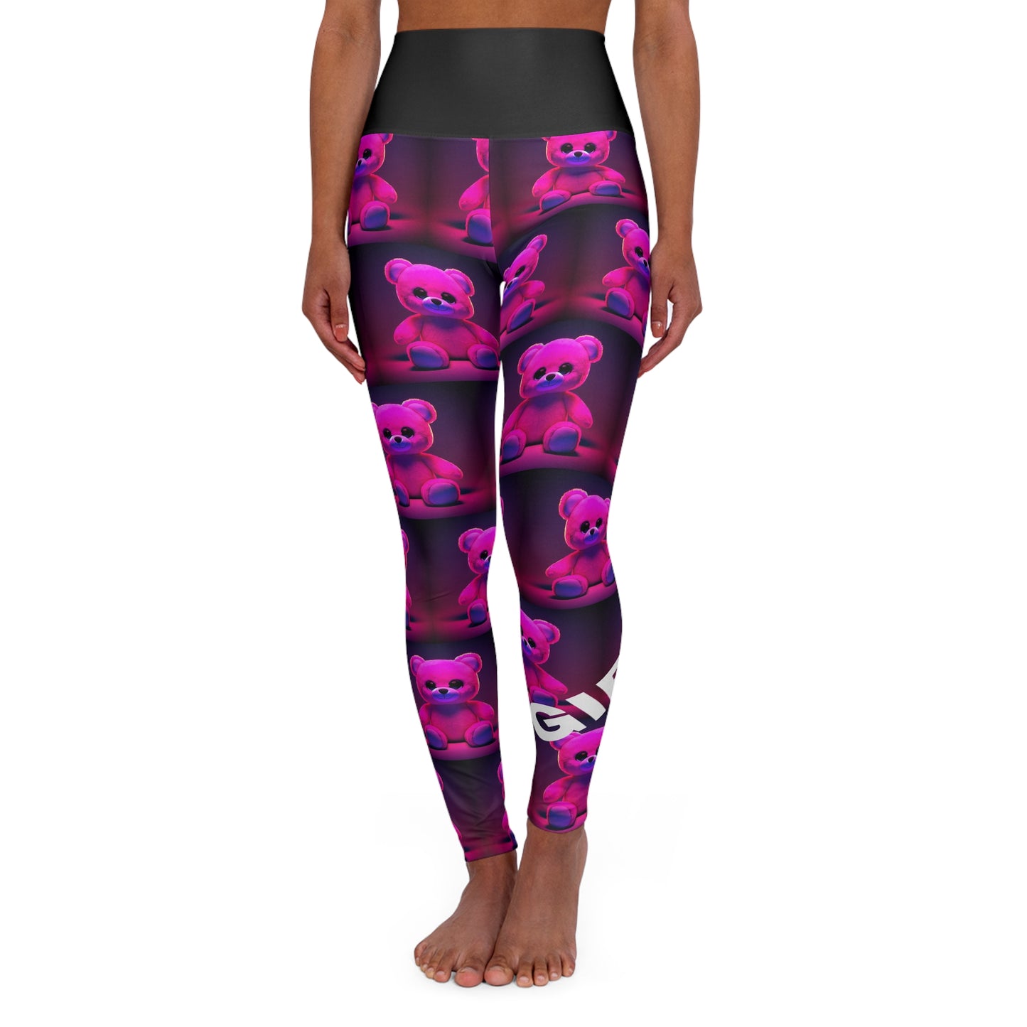 Girl Mom. High-Waisted Women's Leggings, Yoga Leggings