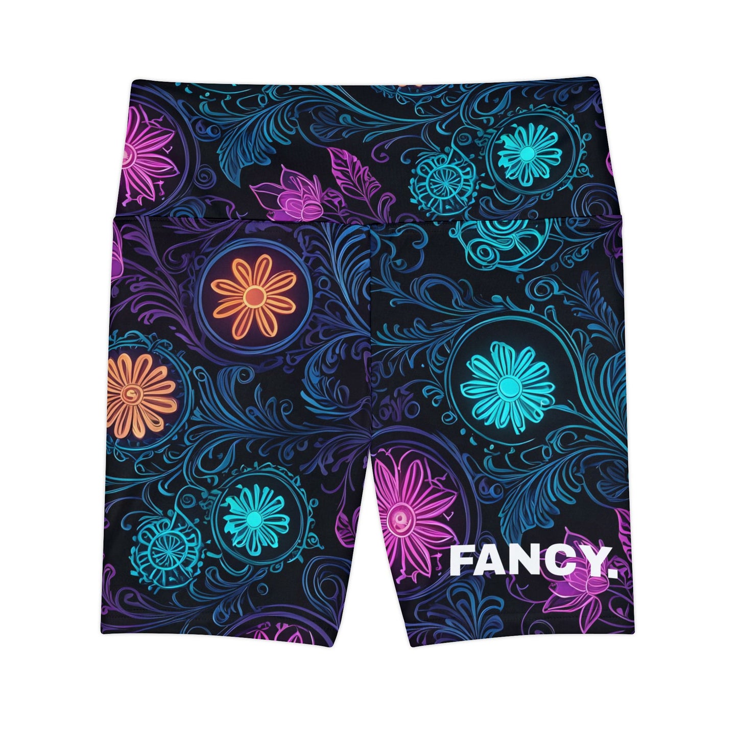 Fancy. Women's Biker Shorts - Graphic Activewear