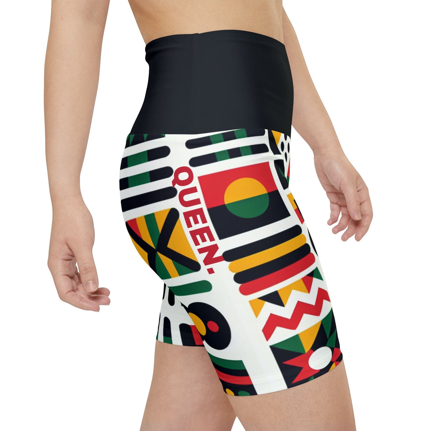 Queen. Women's Biker Shorts - Graphic Activewear