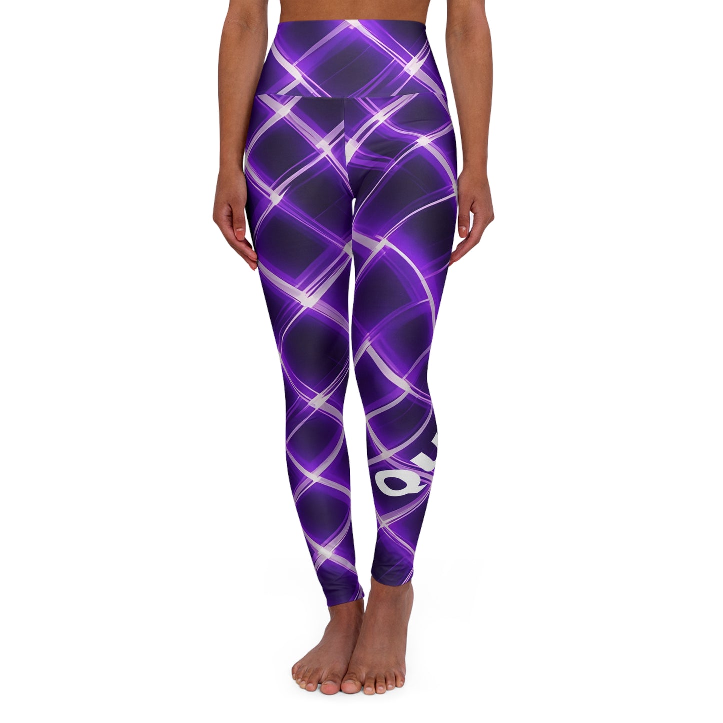 Queen. High-Waisted Women's Leggings, Yoga Leggings