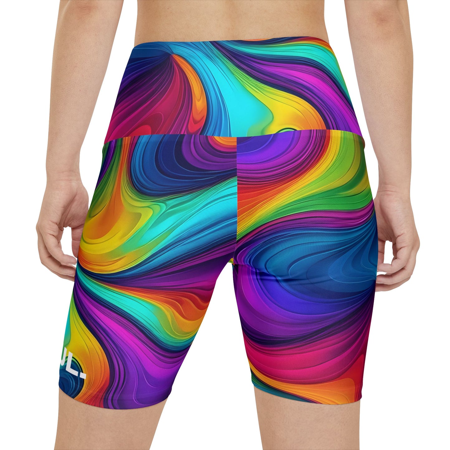 Beautiful. Women's Biker Shorts - Graphic Activewear