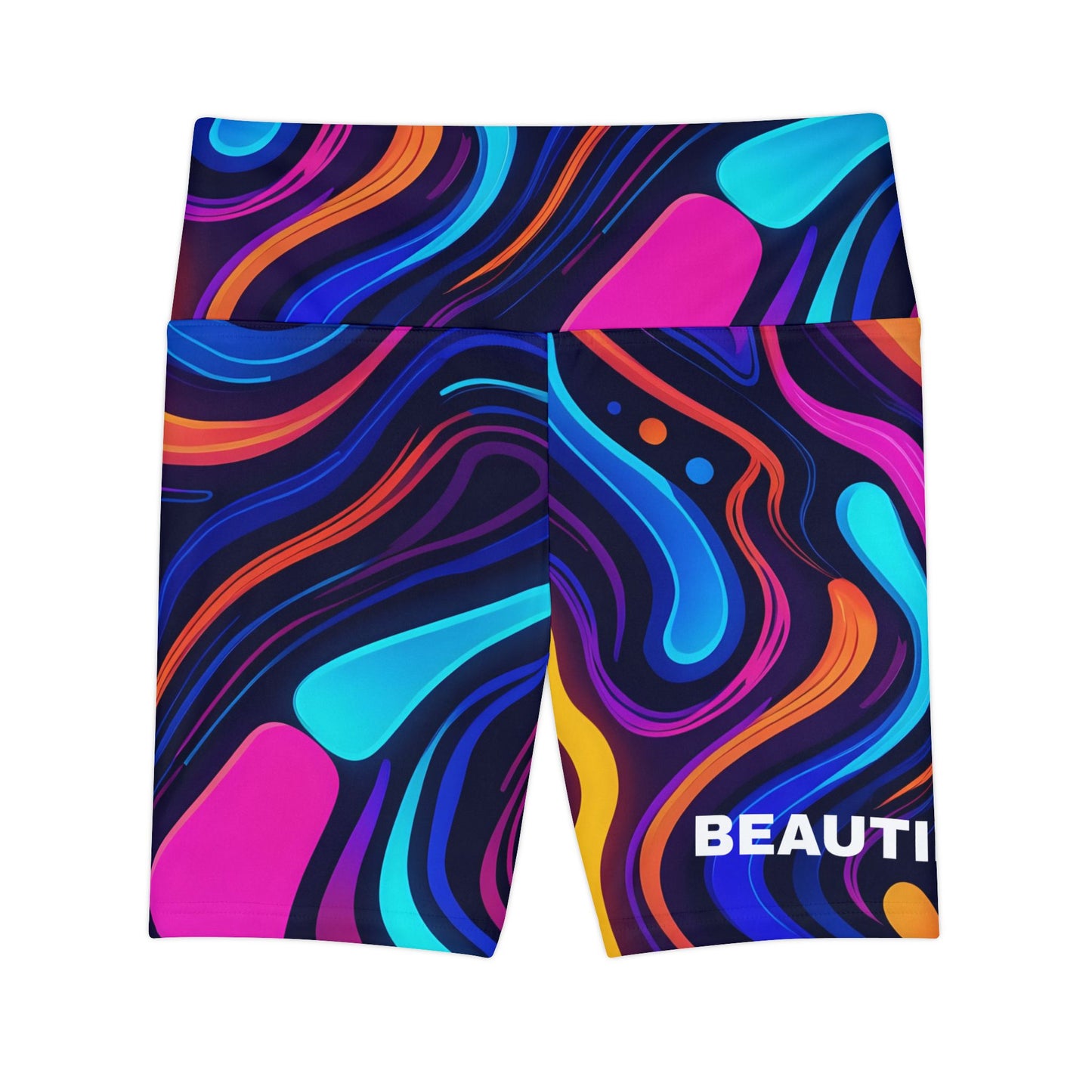 Beautiful. Women's Biker Shorts - Graphic Activewear