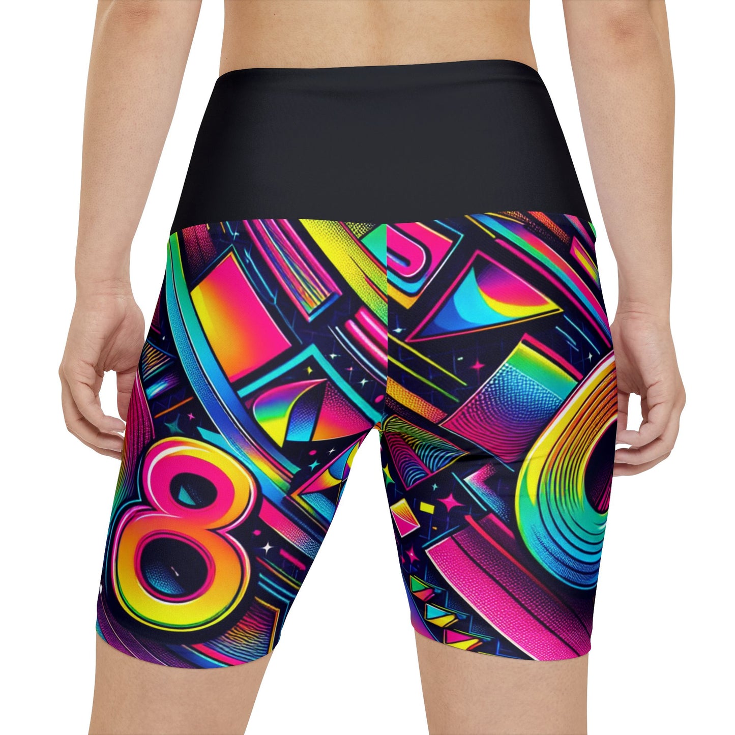 Vintage. Women's Biker Shorts - Graphic Activewear