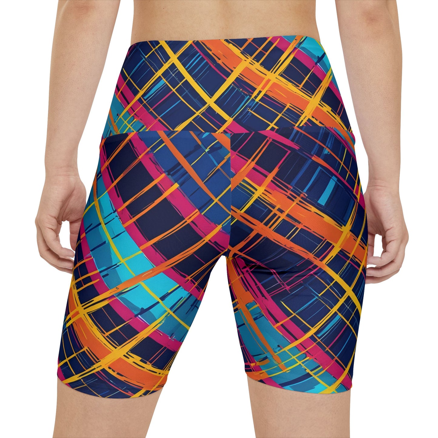 Pretty. Women's Biker Shorts - Graphic Activewear