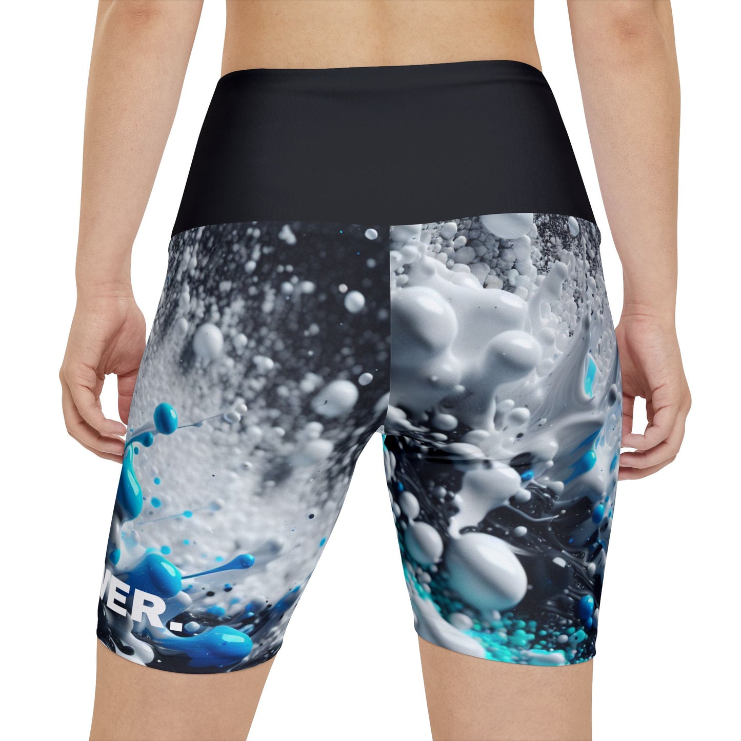 Girl Power. Women's Biker Shorts - Graphic Activewear