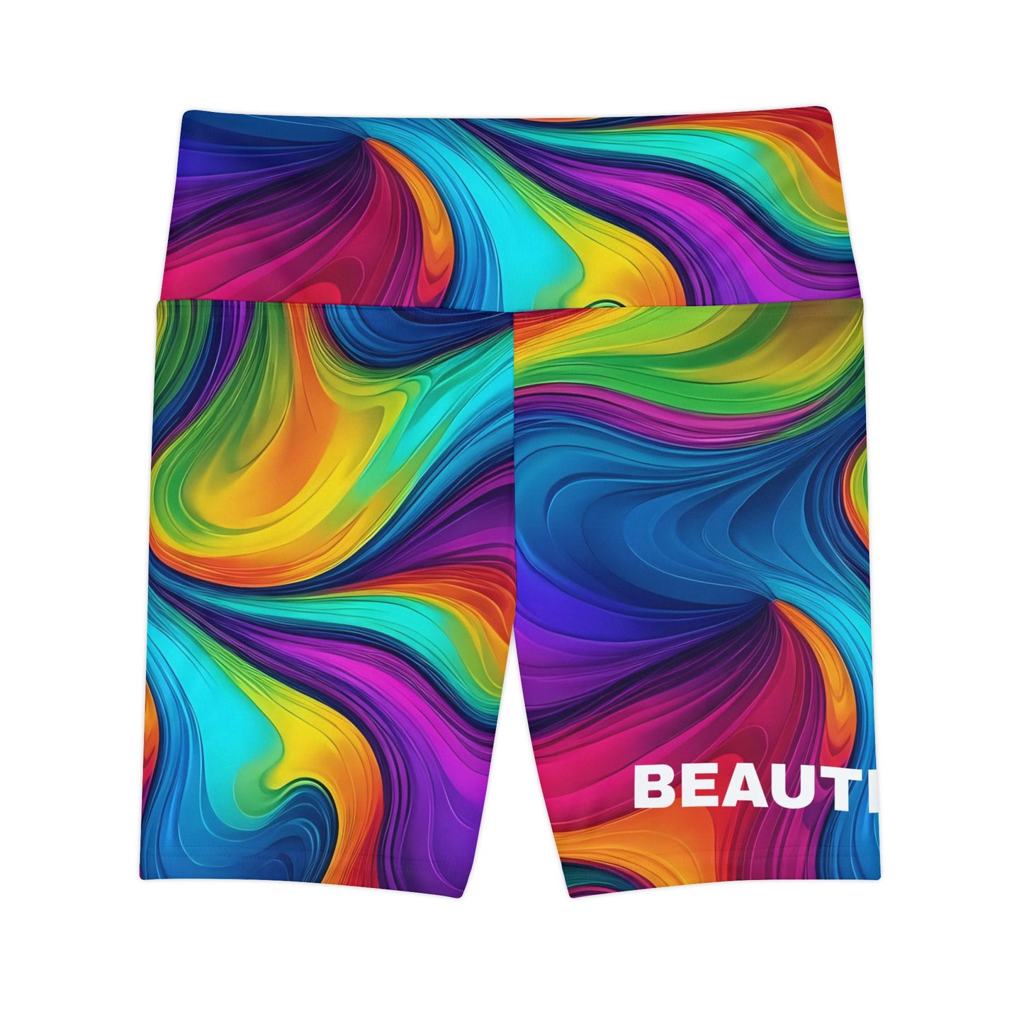 Beautiful. Women's Biker Shorts - Graphic Activewear