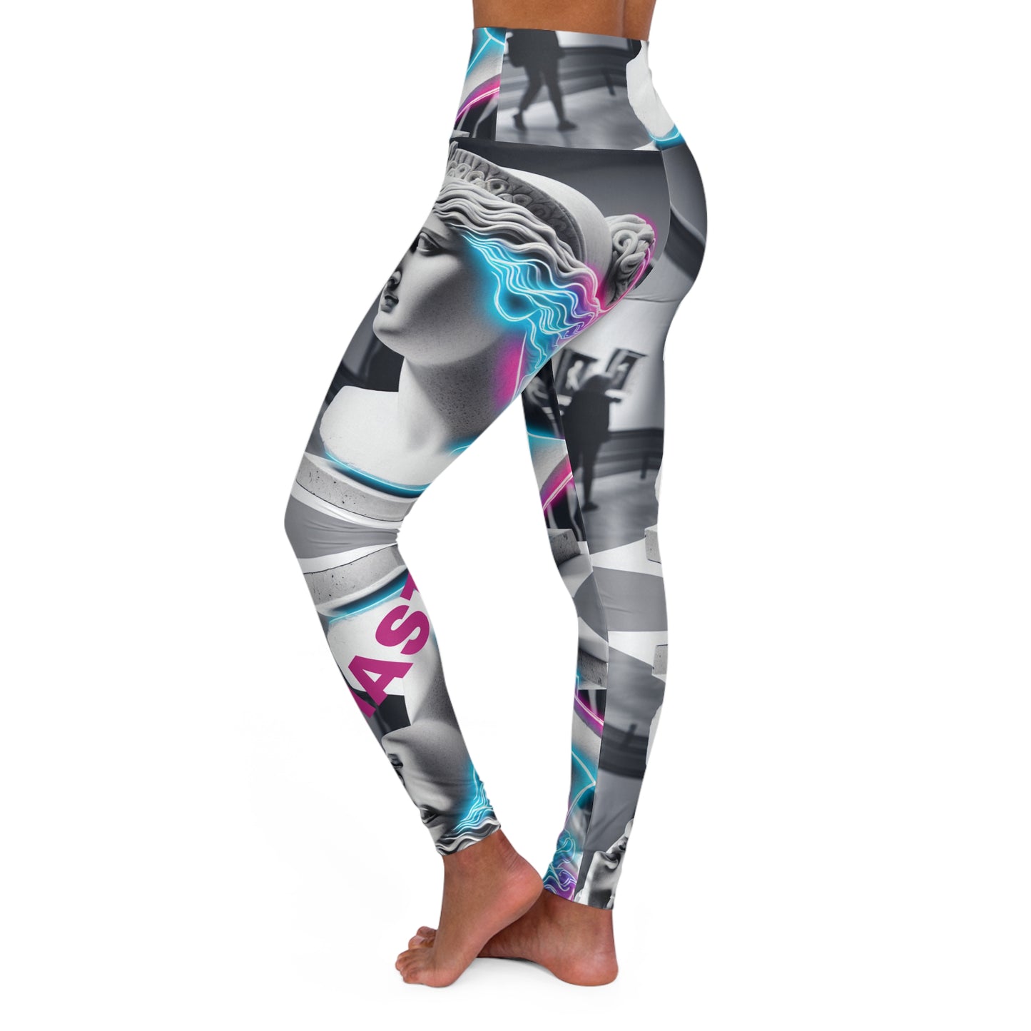 Masterpiece. High- Waisted Women's Leggings, Yoga Leggings