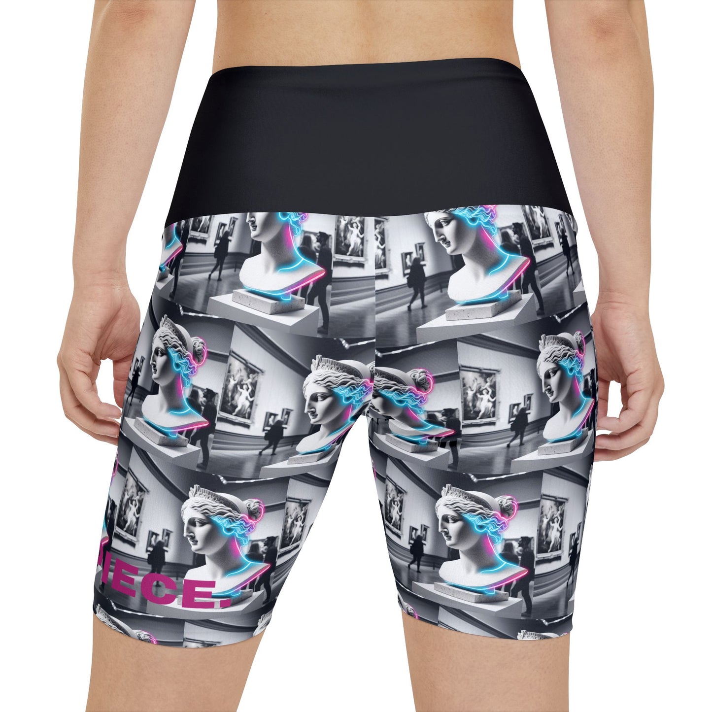 Masterpiece. Women's Biker Shorts - Graphic Activewear