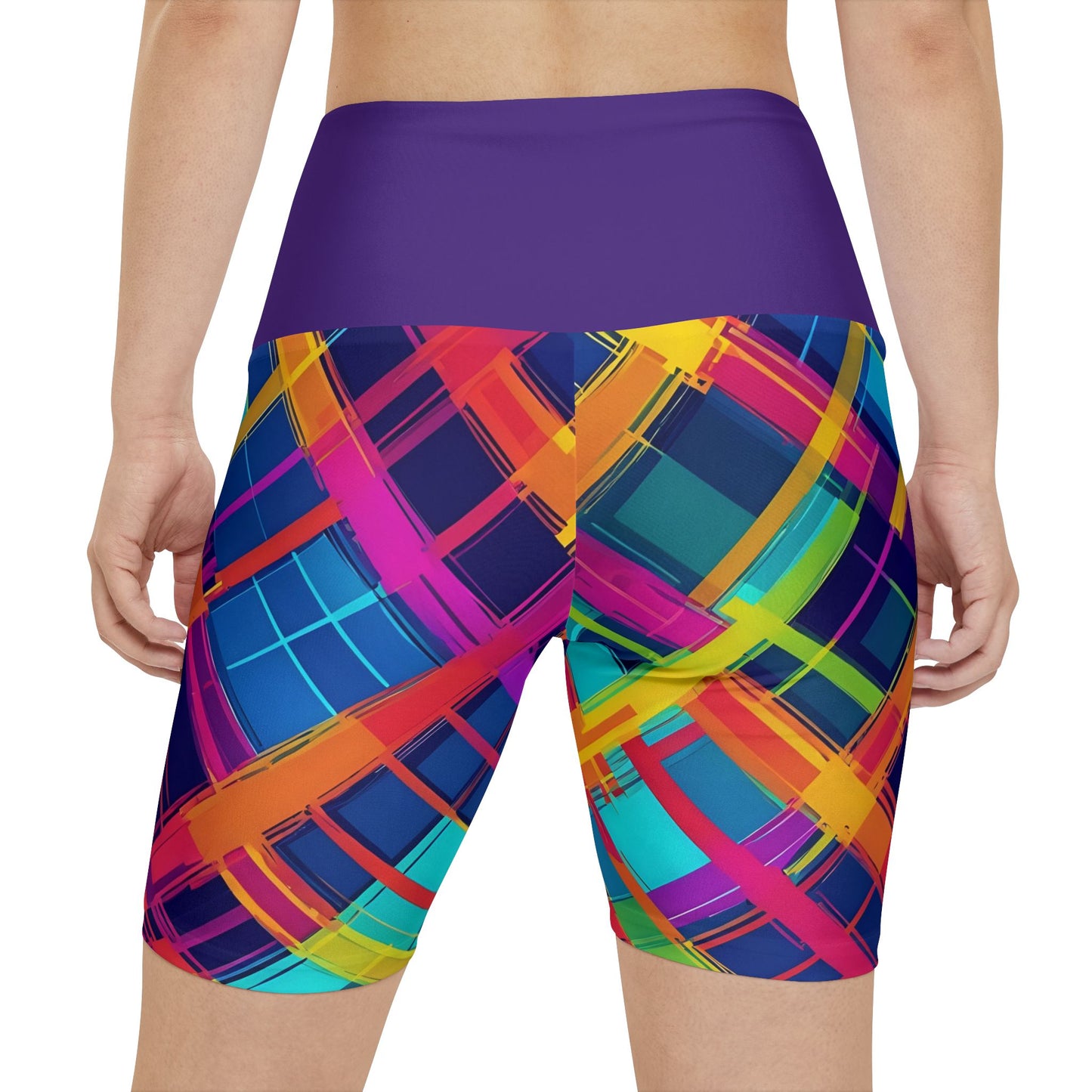 Pretty. Women's Biker Shorts - Graphic  Activewear
