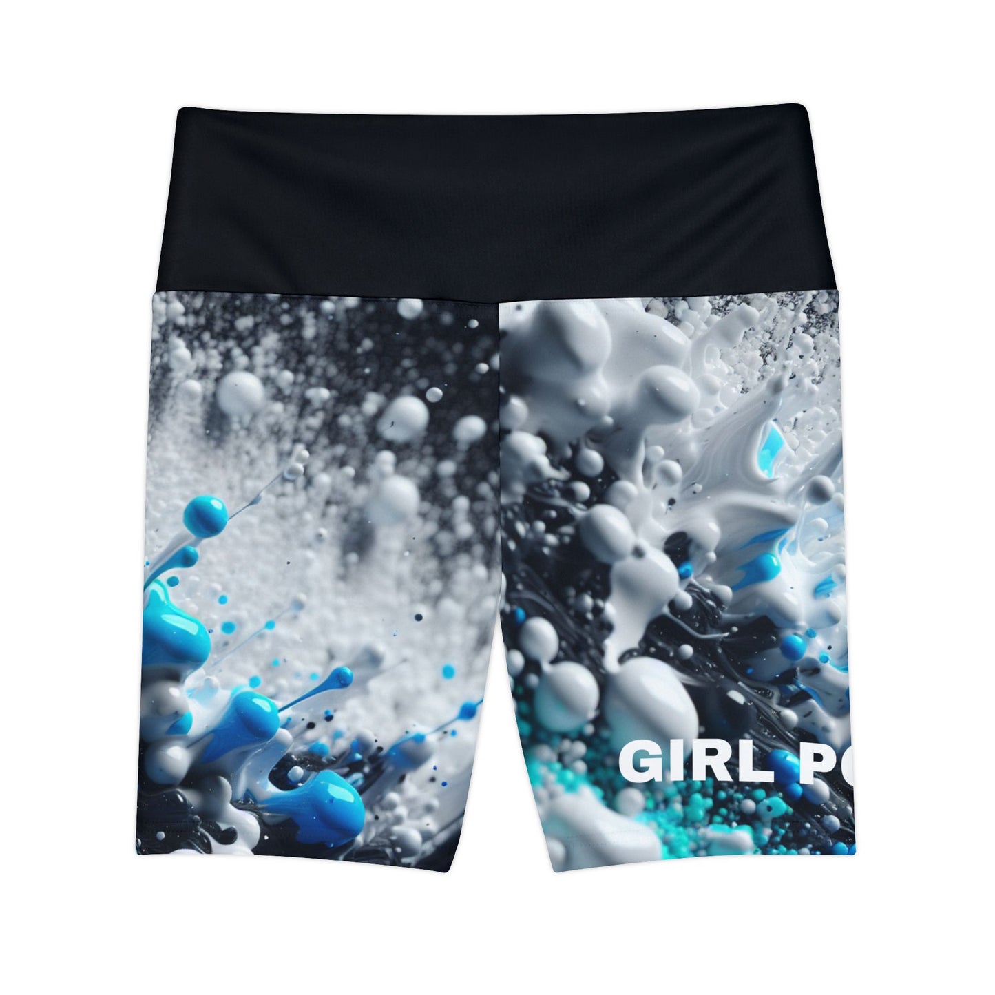 Girl Power. Women's Biker Shorts - Graphic  Activewear