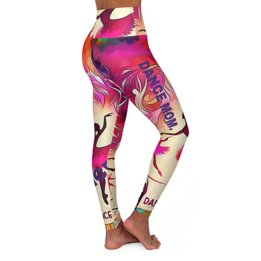 Dance Mom. High-Waisted Women's Leggings, Yoga Leggings