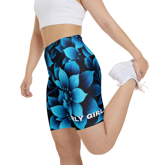 Girly Girl. Women's Biker Shorts - Graphic  Activewear