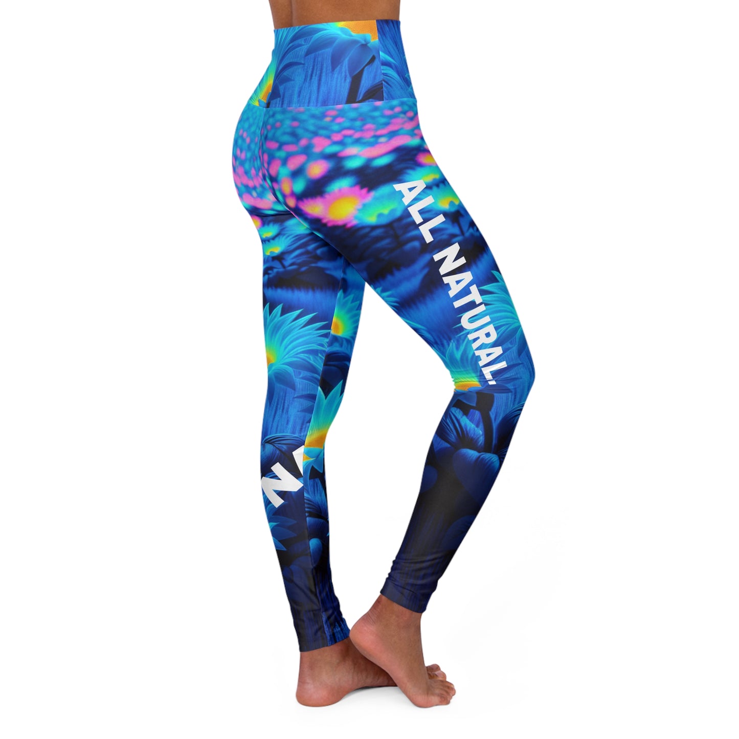 All Natural. High-Waisted Women's Leggings, Yoga Leggings