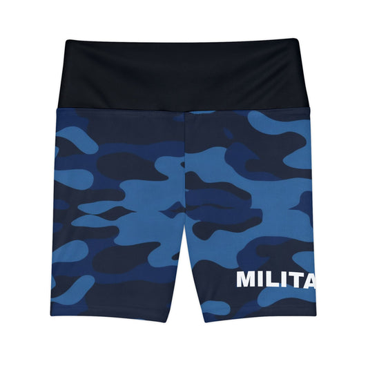 Militant. Women's Biker Shorts - Graphic  Activewear