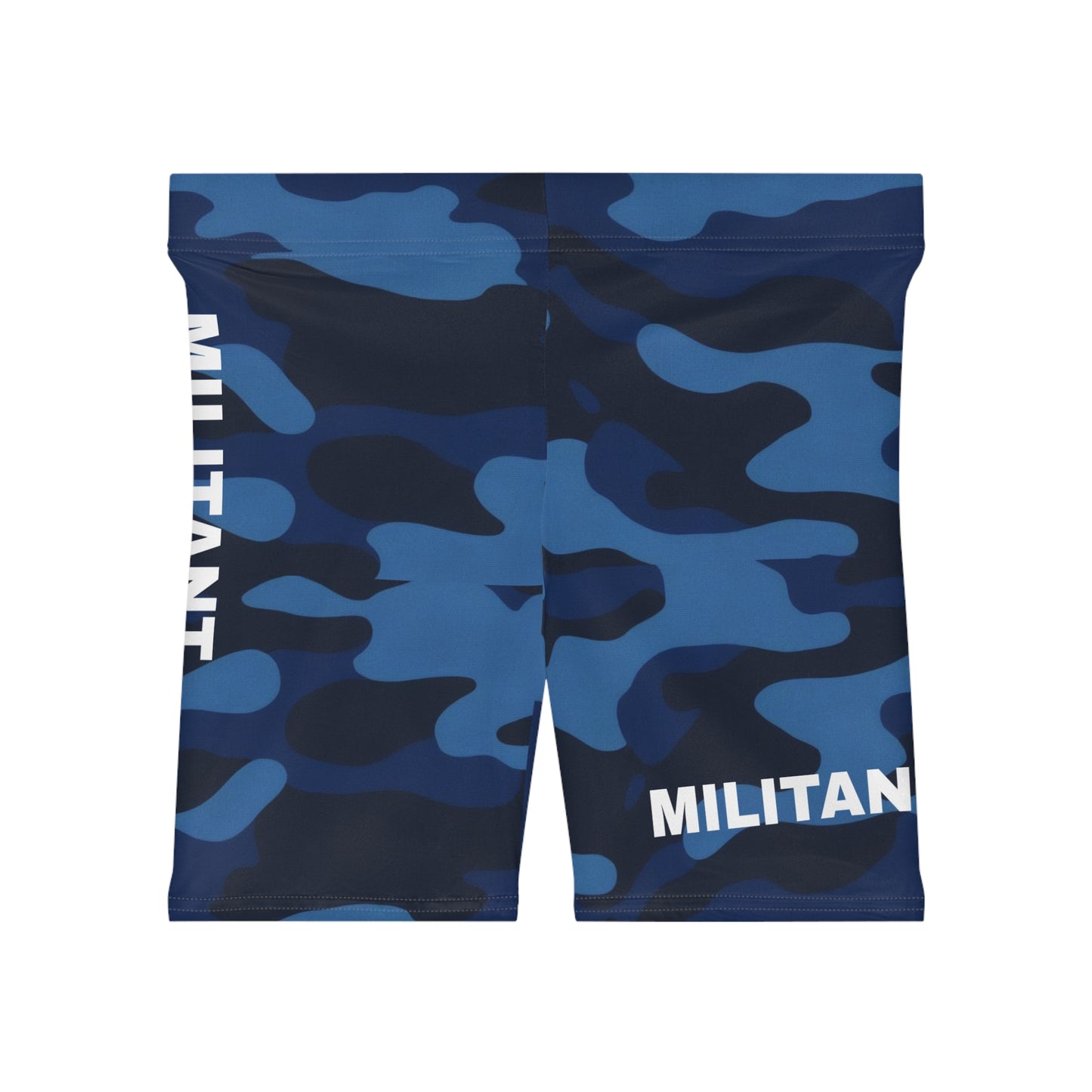 Militant. Women's Biker Shorts - Graphic  Activewear