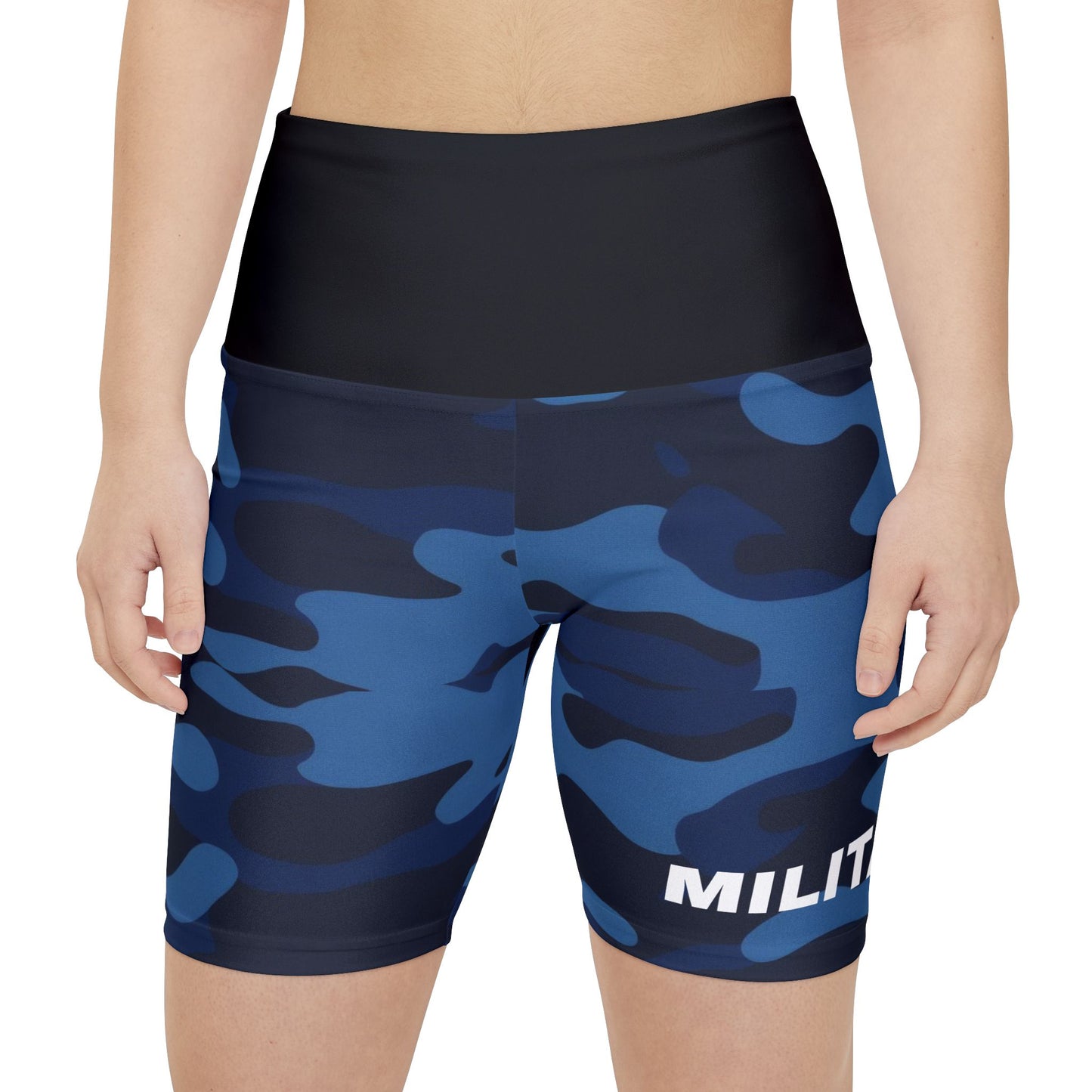 Militant. Women's Biker Shorts - Graphic  Activewear