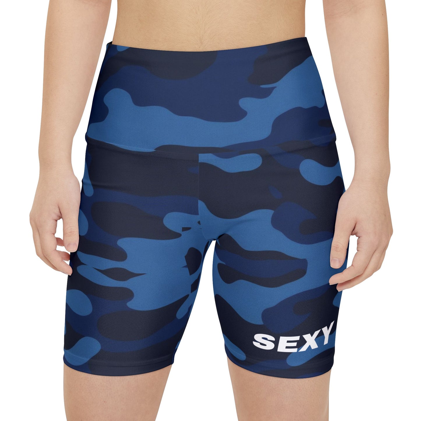 Sexy Soldier. Women's Biker Shorts - Graphic  Activewear