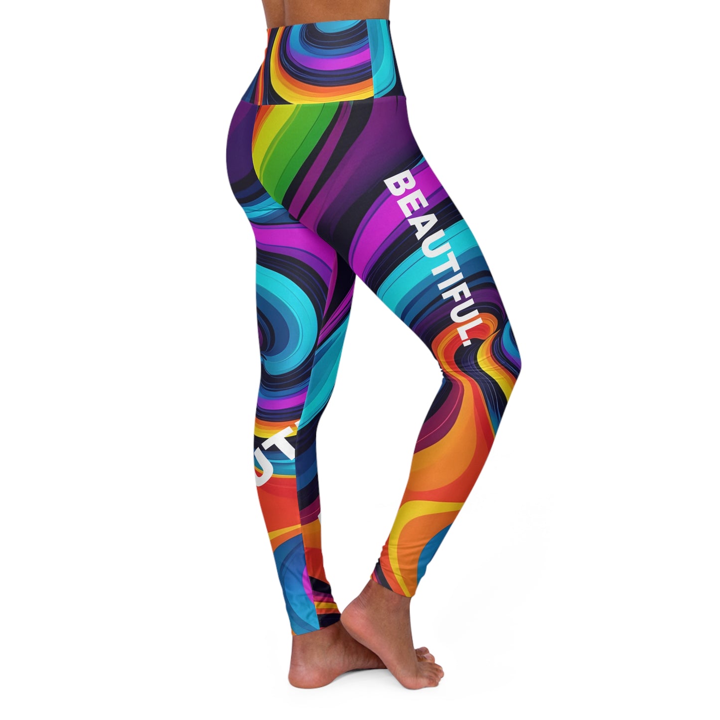 Beautiful. High-Waisted Women's Leggings, Yoga Leggings