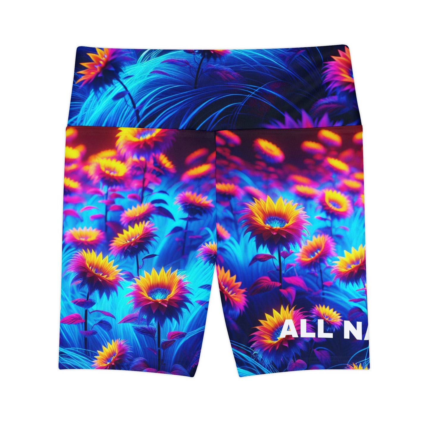 All Natural. Women's Biker Shorts - Graphic  Activewear
