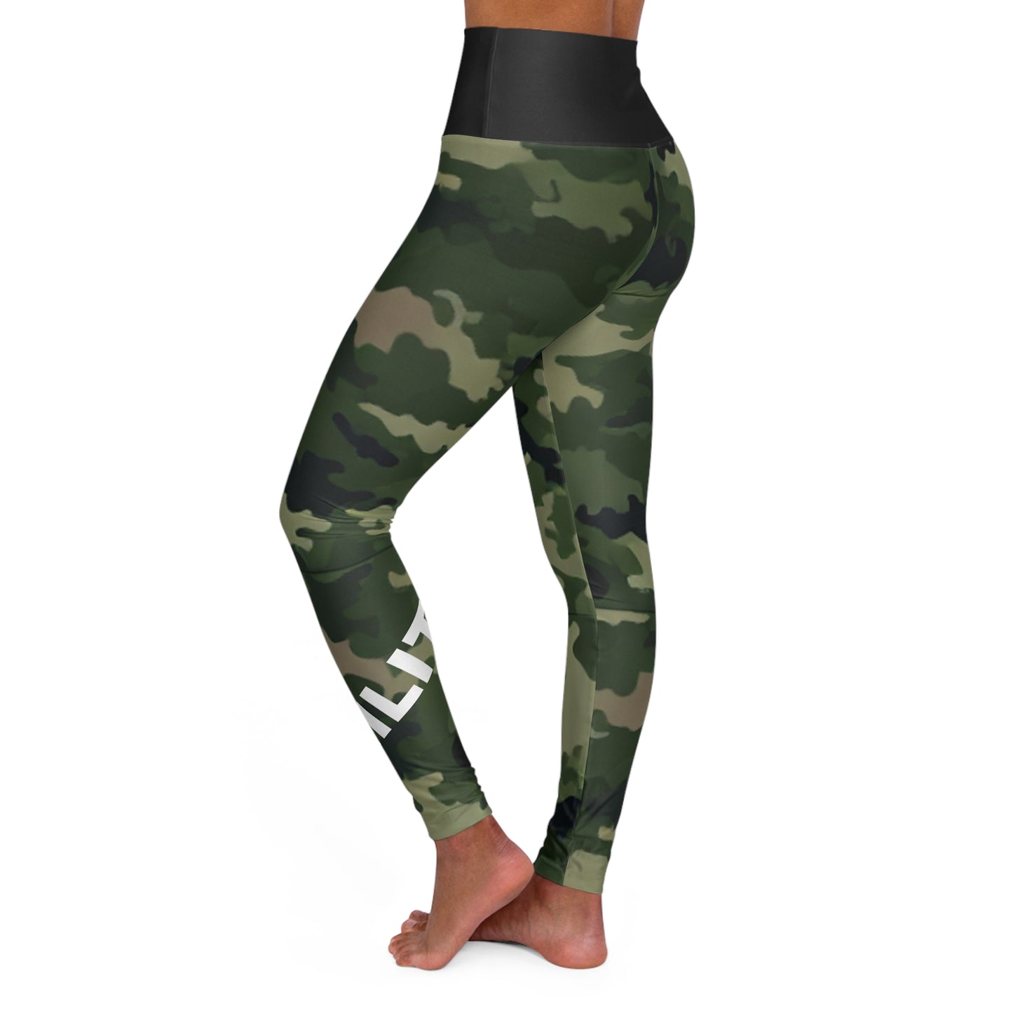 Militant. High-Waisted Women's Leggings, Yoga Leggings