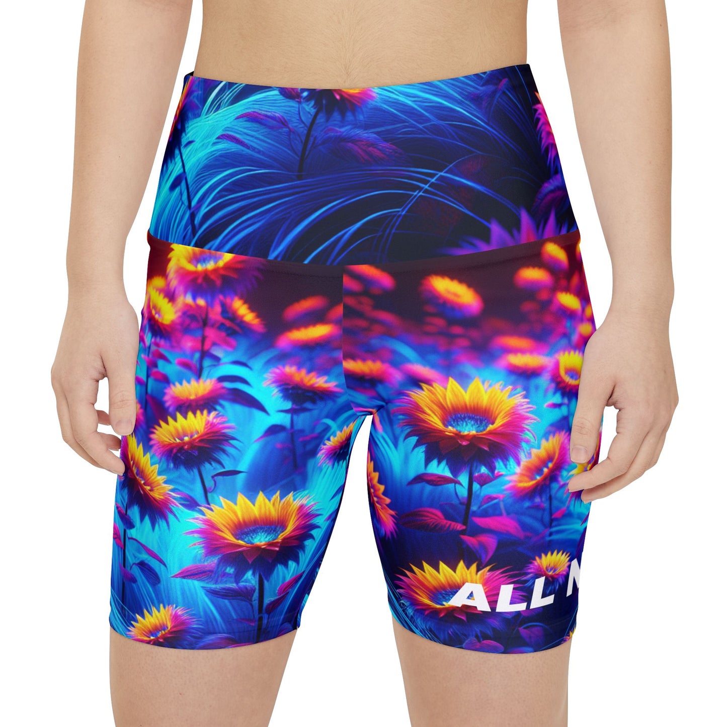 All Natural. Women's Biker Shorts - Graphic  Activewear