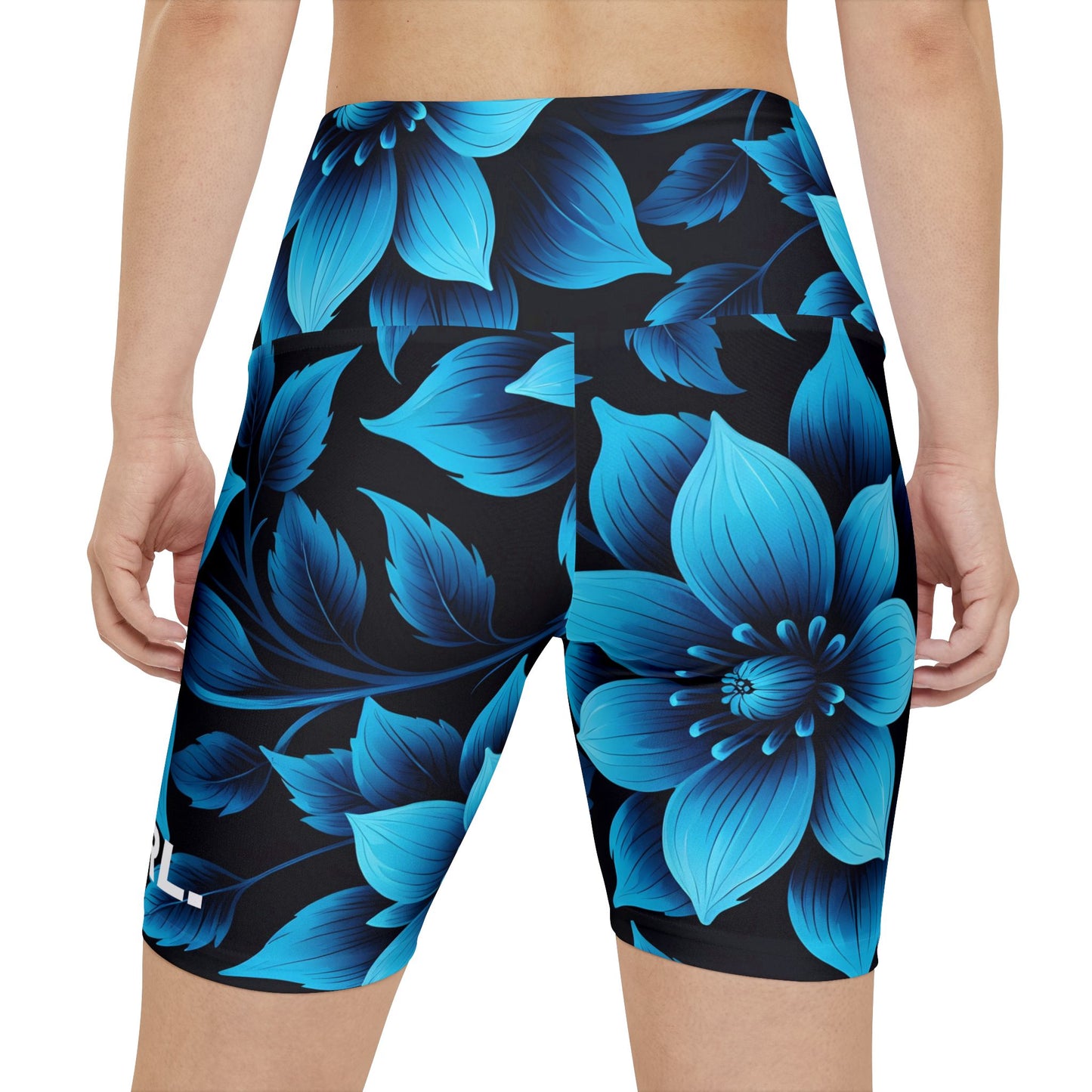 Girly Girl. Women's Biker Shorts - Graphic  Activewear