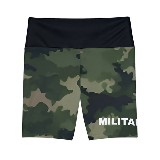 Militant. Women's Biker Shorts - Graphic  Activewear