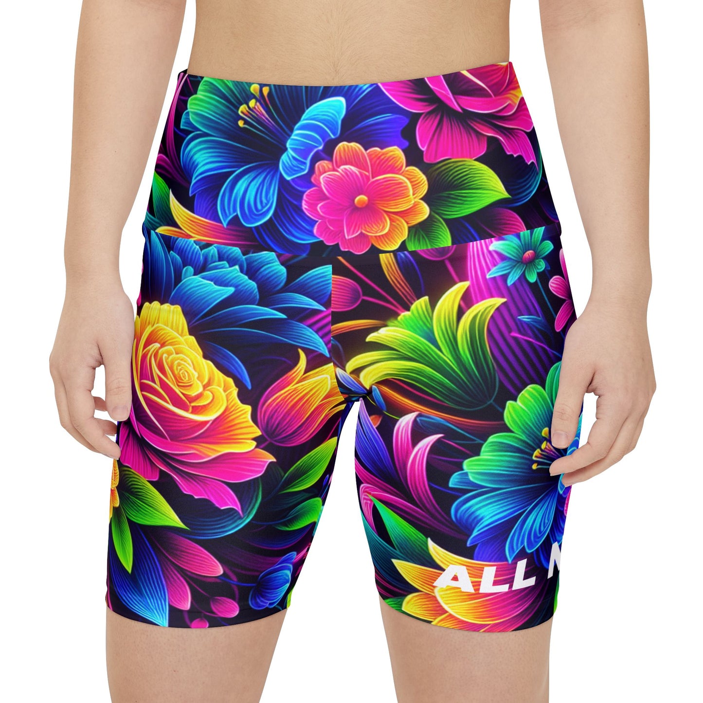 All Natural. Women's Biker Shorts - Graphic  Activewear