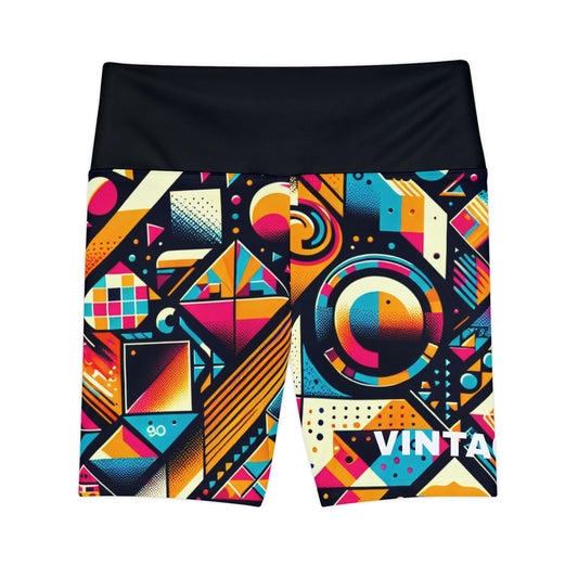 Vintage. Women's Biker Shorts - Graphic  Activewear