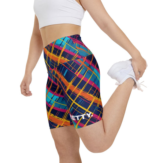 Pretty. Women's Biker Shorts - Graphic  Activewear