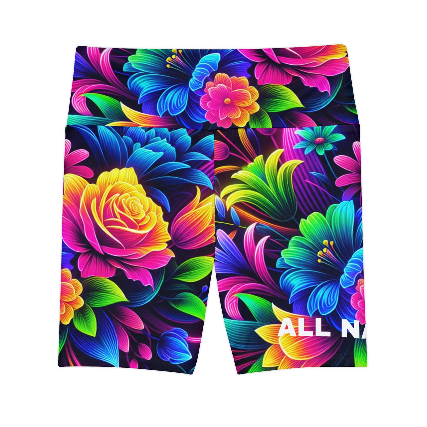 All Natural. Women's Biker Shorts - Graphic  Activewear
