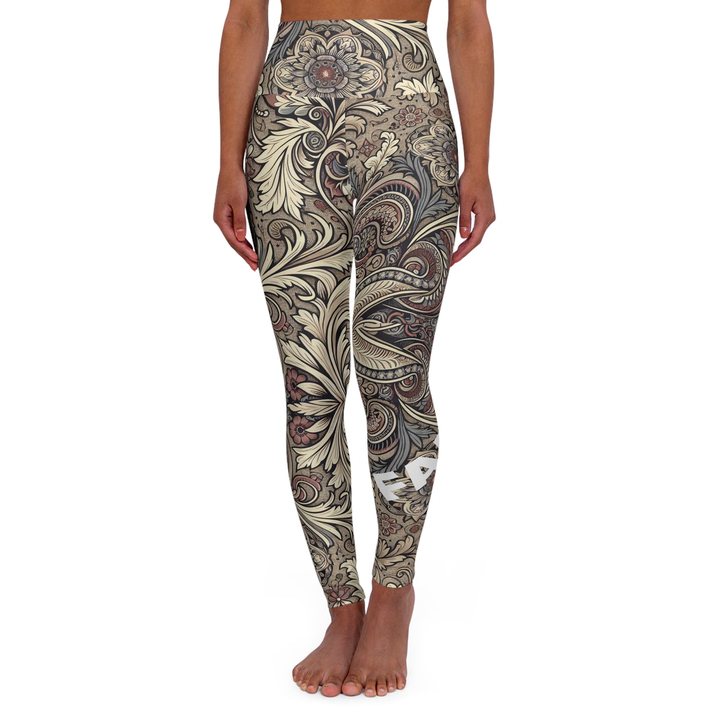 Fancy. High-Waisted Women's Leggings, Yoga Leggings