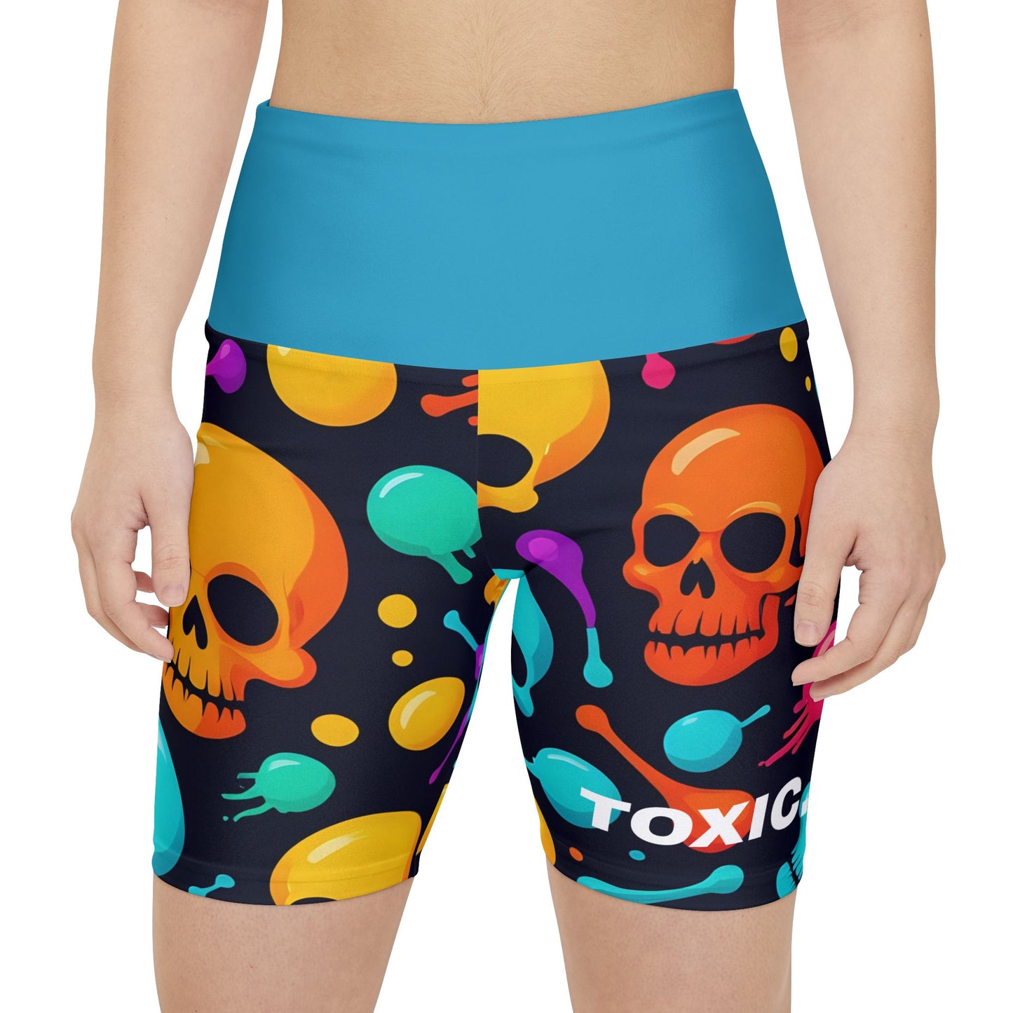 Toxic. Women's Biker Shorts - Graphic  Activewear