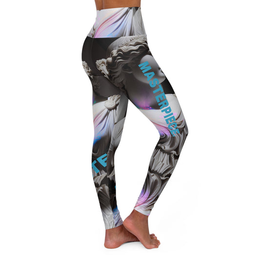 Masterpiece. High- Waisted Women's Leggings, Yoga Leggings