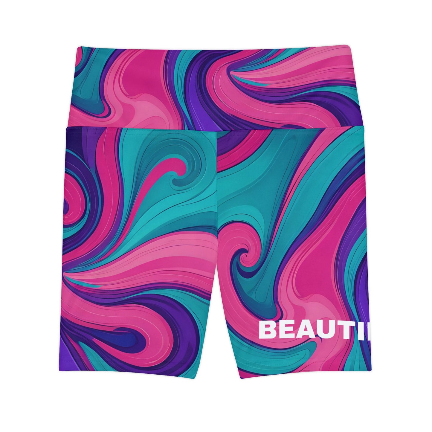 Beautiful. Women's Biker Shorts - Graphic  Activewear