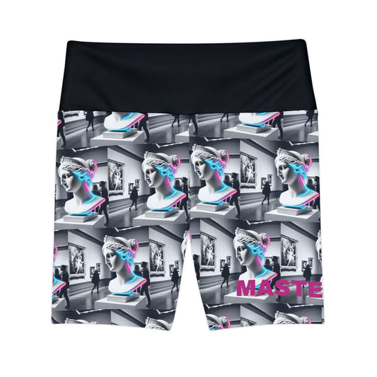 Masterpiece. Women's Biker Shorts - Graphic  Activewear