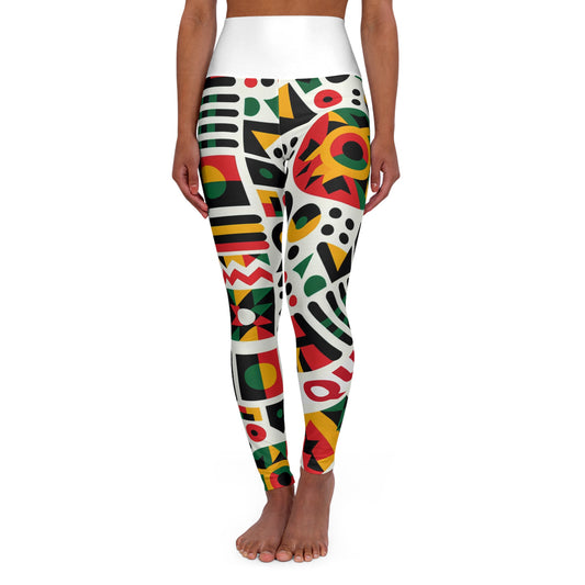Queen. High-Waisted Women's Leggings, Yoga Leggings