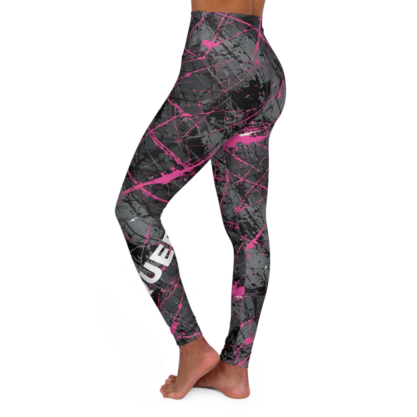 Queen. High-Waisted Women's Leggings, Yoga Leggings